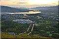 NN1374 : Pipelines to the Lochaber Smelter, Fort William, UK by Andrew Tryon