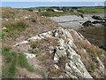 SH2987 : Cove at Porth-yr-afon by Jonathan Wilkins