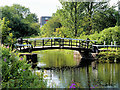 NS4771 : Forth and Clyde Canal, Bascule Lifting Bridge at Farm Road by David Dixon