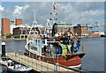 J3475 : The "Crimson Arrow", Belfast harbour marina (August 2019) by Albert Bridge