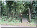 TL5202 : Public footpath, Clatterford End, near Ongar by Malc McDonald