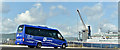 J3576 : Irish Day Tours minibus, Titanic Quarter, Belfast (August 2019) by Albert Bridge