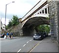 SK0181 : Buxton Road Railway Bridge by Gerald England