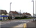 SS9272 : Zebra crossing on the main road through Wick, Vale of Glamorgan by Jaggery