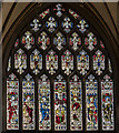 ST5972 : Gable East Window, St Mary Redcliffe church, Bristol by Julian P Guffogg