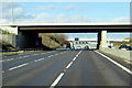 TL0325 : Northbound M1, Flyover at the Chalton Interchange by David Dixon