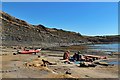 SY9079 : Cliff at Kimmeridge Bay (set of 5 images) by Oast House Archive