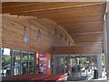 SX9678 : Artwork under the canopy of Sainsbury's supermarket by David Smith