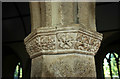 SX7256 : Capital, St Mary's church, Diptford by Derek Harper