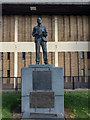 SJ8847 : Reginald Mitchell Statue, Hanley by Brian Deegan