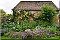 ST1939 : Nether Stowey, Coleridge Cottage: Flower border by Michael Garlick