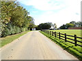 TL7918 : Entrance to Cressing Temple Barns by Geographer