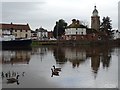 SO8540 : A swollen River Severn by Philip Halling