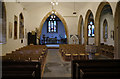 ST2952 : Church of Saint Mary, Berrow: Pews and chairs by Bob Harvey