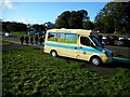 NT2773 : Ice cream van beside Queen's Drive by Richard Sutcliffe