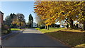 SK5021 : Residential street in Hathern. by Peter Mackenzie