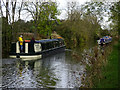 SU1862 : Widebeam canal boat 'Moonbeam', Kennet and Avon Canal, Milton Lilbourne by Brian Robert Marshall