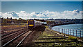 NO7157 : Aberdeen bound service approaching Montrose by Peter Moore