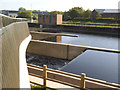 SE3231 : New weirs on the river Aire at Knowsthorpe by Stephen Craven