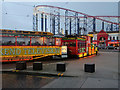 SD3033 : Western Tram at Blackpool Pleasure Beach by David Dixon