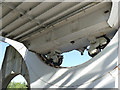 NS8580 : Falkirk Wheel - bearings (detail) by Stephen Craven