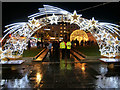 SJ8498 : The Starry Arch at Piccadilly Gardens by David Dixon