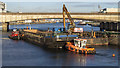 J3474 : Dredging barges, Belfast by Rossographer