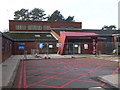 SO8755 : Worcestershire Health & Care trust - revamped entrance  by Chris Allen