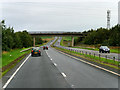 NS2443 : Sorbie Road Bridge over the A78 near to Saltcoats by David Dixon