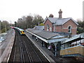 TQ3943 : Train at Lingfield station by Malc McDonald