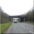 SY2997 : A35 bridge over A358, Axminster by David Smith