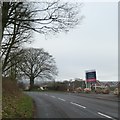 ST3207 : Publicity for a new housing estate, south of Chard by A358 by David Smith