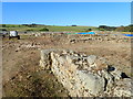 NY7766 : Vindolanda Roman settlement by Eirian Evans