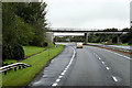 NS3336 : A78, Bridge at Newhouse Interchange by David Dixon