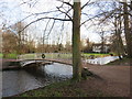 TQ2668 : Bridge over the River Wandle, Morden Hall Park by Malc McDonald