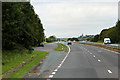 NS3530 : Layby on the Northbound A78 by David Dixon