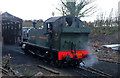 SK3706 : GWR prairie on shed at Shackerstone by Chris Allen