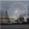 ST1876 : Big wheel in Cardiff by Philip Halling