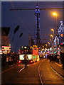 SD3035 : Illuminated Tram Parade, Blackpool by David Dixon