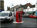 NS6573 : K6 telephone kiosk by Richard Sutcliffe