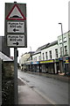 SO6302 : Warning sign - humps, High Street, Lydney by Jaggery