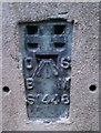 ST5585 : Ordnance Survey Flush Bracket (S1448) by Adrian Dust