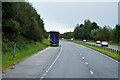 NS3537 : Layby on the A71 near to Dreghorn by David Dixon