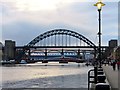 NZ2563 : Bridges over the River Tyne by Steve Daniels