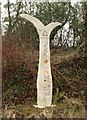 NS4062 : Sustrans waymarker, Kilbarchan by Richard Sutcliffe