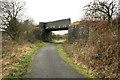 NS4162 : Bridge over the old railway line by Richard Sutcliffe