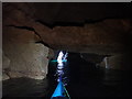 NK1240 : Granite arch inside the Cave of Bomahoy by Nigel Feilden