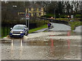 H4572 : Making it through the flood on Irishtown Road, Omagh by Kenneth  Allen