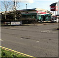 ST3086 : KFC viewed across Docks Way, Newport by Jaggery