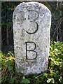  : Old Milestone near Lower Kernick by Milestone Society